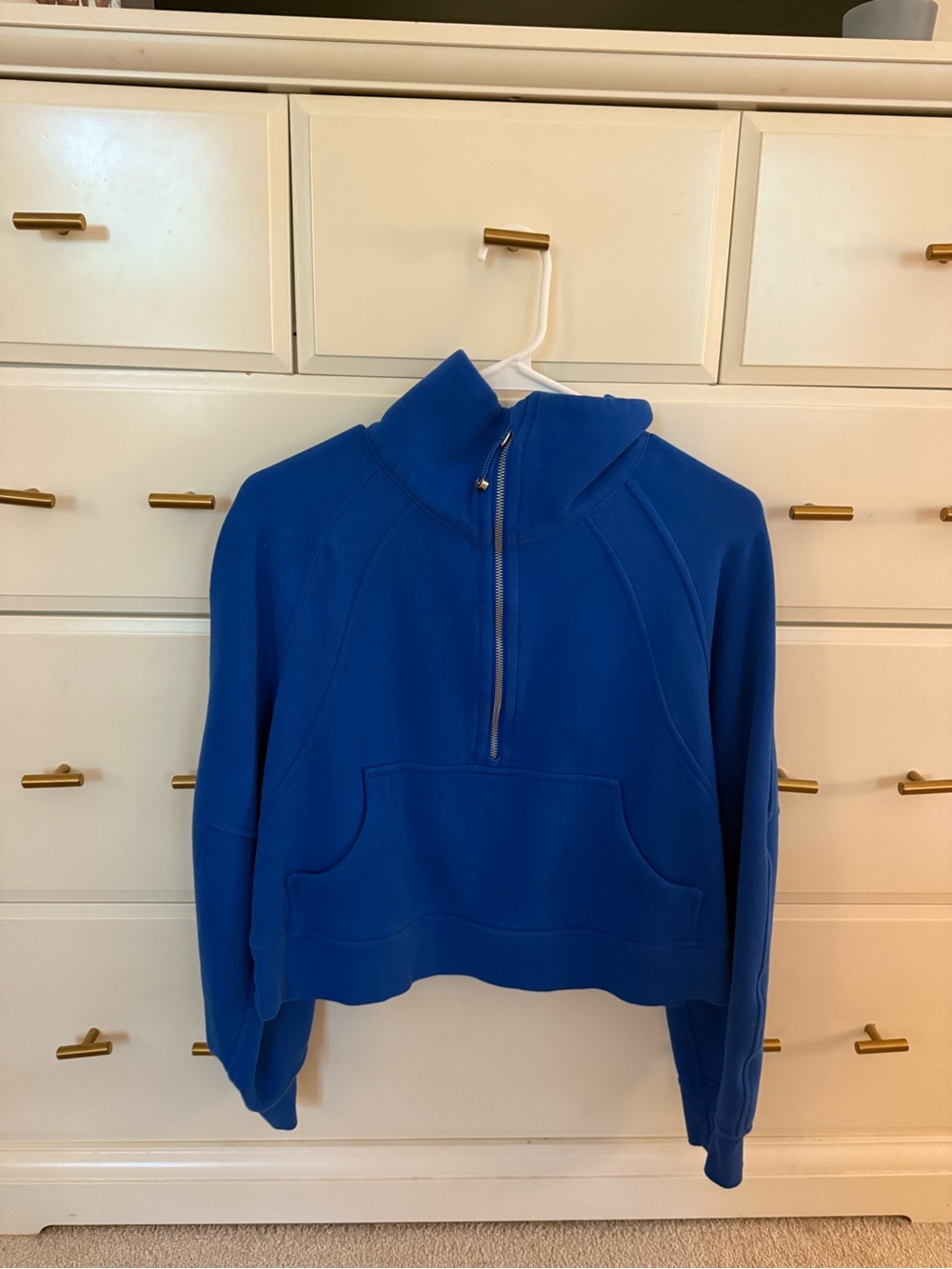 NWOT Marine Blue Lululemon Scuba Funnel Neck!